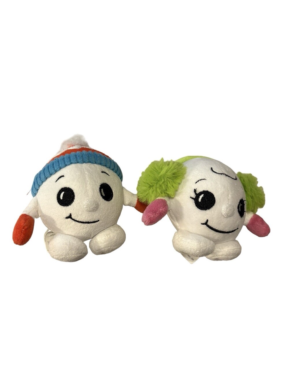 Scholastic Winter’s Song Boy & Girl Snowball 4" Plush